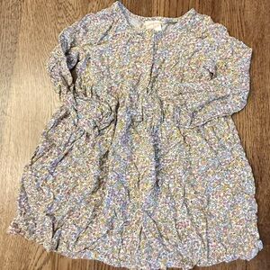 Jumping Beans BOHO Floral Kids Sz 6 Long Sleeve Dress -Multicolor. SUPER CUTE BC